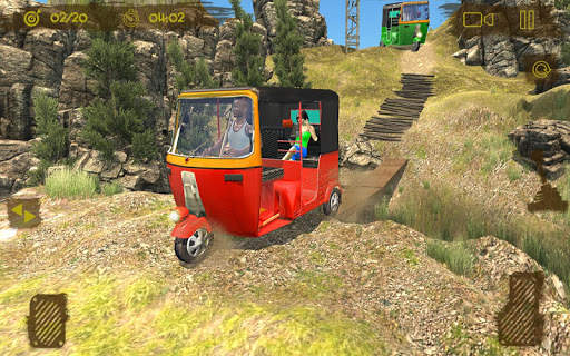 Offroad Tuk Tuk Auto Rickshaw Driving 2019 screenshot 3