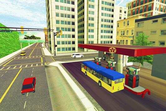 Luxury City Coach Bus Driving Simulator Game 3D screenshot 14