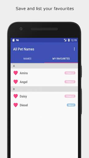 All Pet Names - Horse, Bird, Hamster, Mice & more screenshot 2