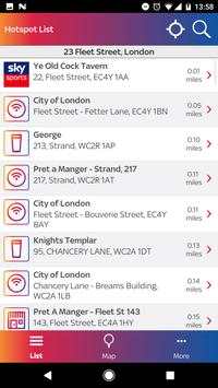 Sky WiFi Finder screenshot 2