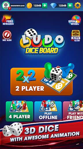 Ludo multiplayer Games- Dice screenshot 2