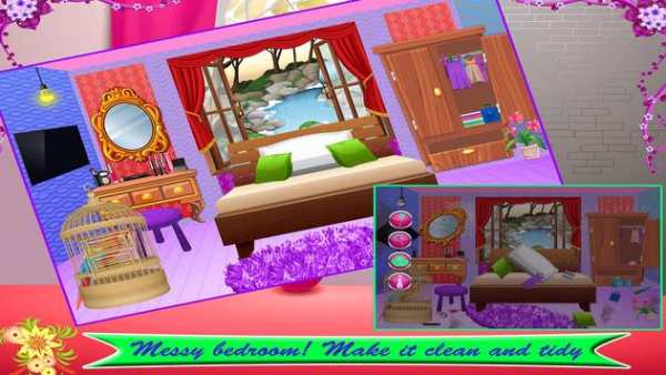 High School Girls Cleaning House Games screenshot 3