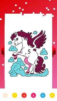 Unicorn Paint By Number - Color By Number screenshot 3