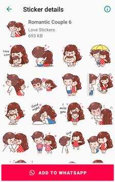 Romantic Couple Stickers screenshot 7
