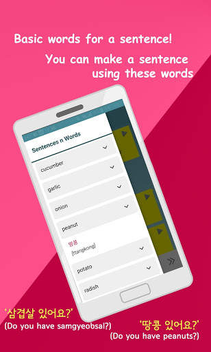 Learn Basic Korean word & phrases for free screenshot 3