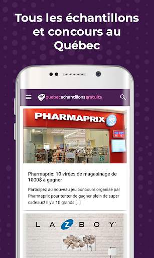 Québec Échantillons Gratuits screenshot 5