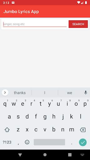 Jumbo Lyrics App screenshot 2