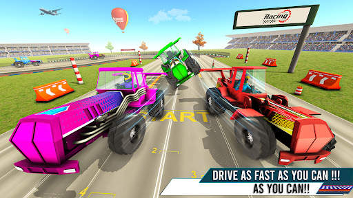 Tractor Game - Tractor Racing screenshot 1