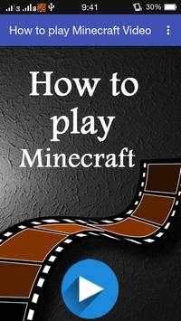 How to play Minecraft Video screenshot 1