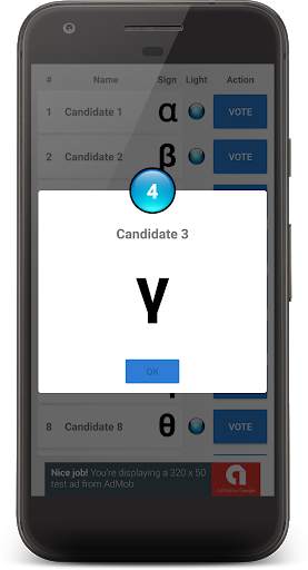 E-vote screenshot 4