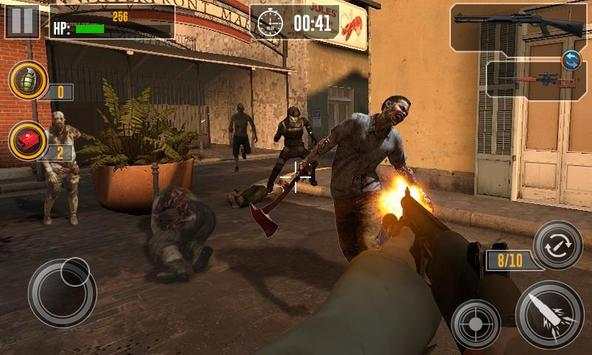 Dead Zombie Death Frontier Sniper FPS 3D screenshot 3
