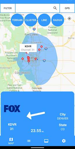 TV Towers - TV Antenna Finder & Free TV Shows screenshot 3