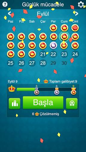 Solitaire: Günlük mücadele screenshot 3