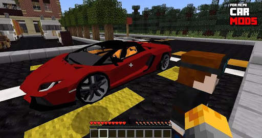 Cars Mod Addon for MCPE Mod screenshot 3