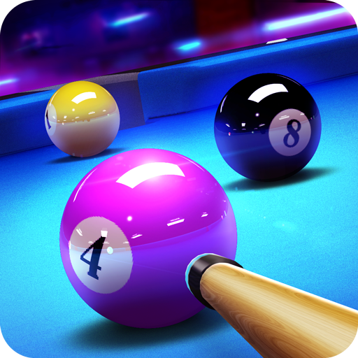 3D billiard icon