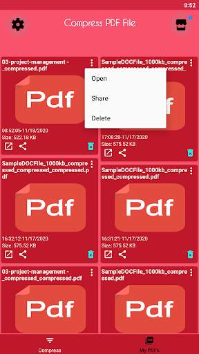 Compress PDF - PDF Compressor screenshot 3