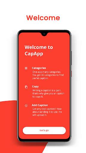 Cap App screenshot 1