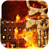 Flaming Skull Keyboard 1.0