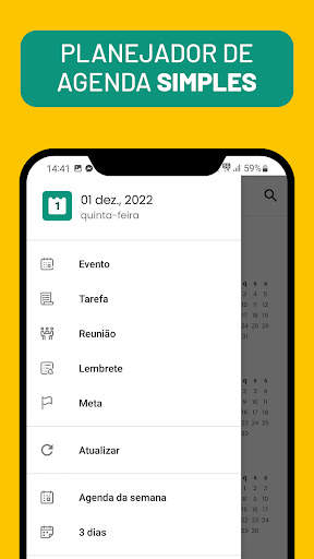 Calendário simples screenshot 4