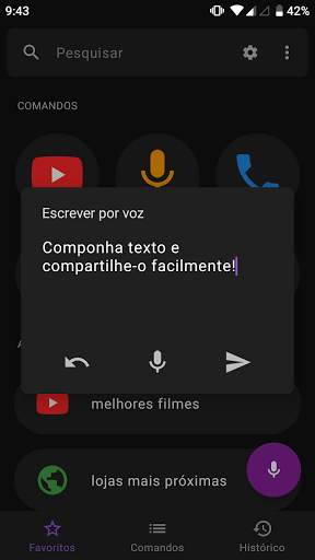 Pesquisa por voz - Pesquisa rápida e assistente screenshot 5