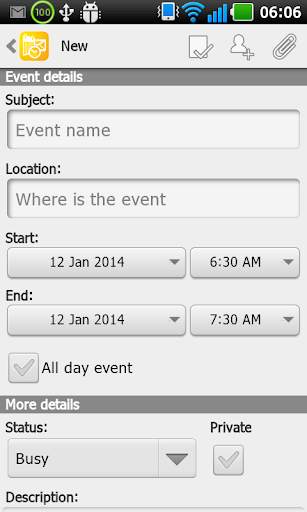 Mobile Access for Outlook Lite screenshot 10