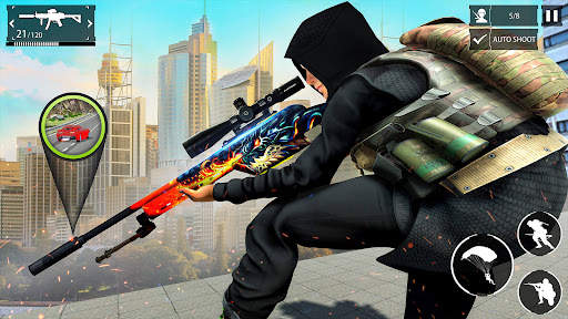 FPS Battle Sniper gun shooting screenshot 4