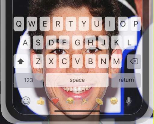 Keyboard The Cameron Boyce Theme screenshot 3