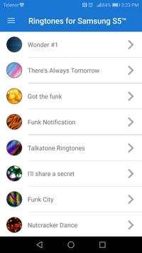 Ringtones for Samsung S5™ screenshot 1