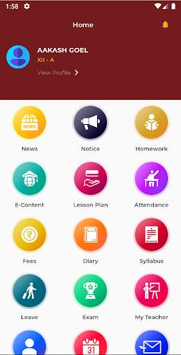 HES Application screenshot 2