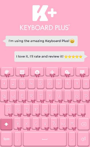 Pink Bow Keyboard screenshot 5