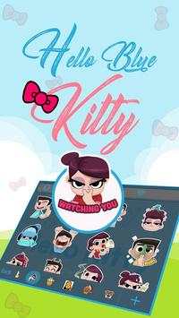 Hello Blue Kitty screenshot 2
