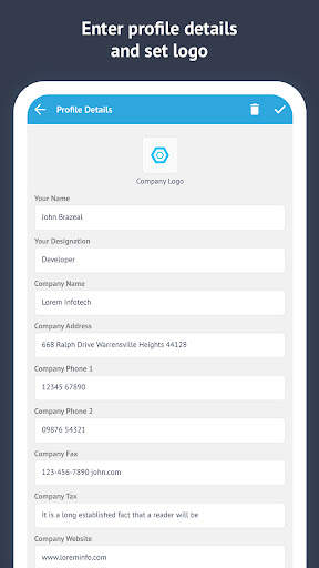 Letterhead Maker - Letter Writing Templates screenshot 4