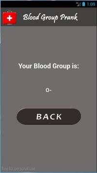 Blood Group Scanner Prank screenshot 4
