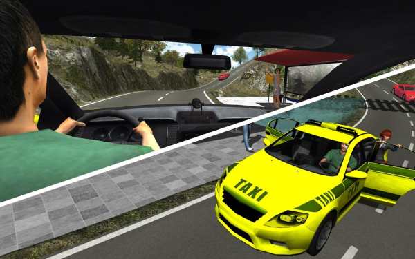 Taxi Driver Hill Climb sim 3D screenshot 15