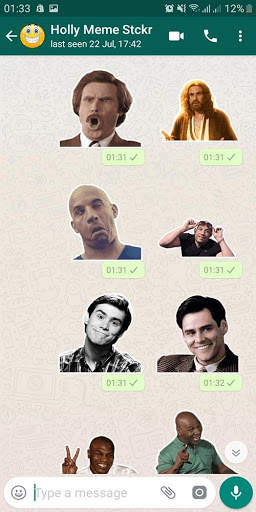 Awkward Funny Meme Sticker WAStickerApps screenshot 2