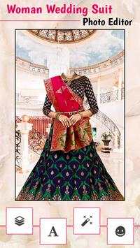 Woman Wedding Suit Photo Editor 5 تصوير الشاشة