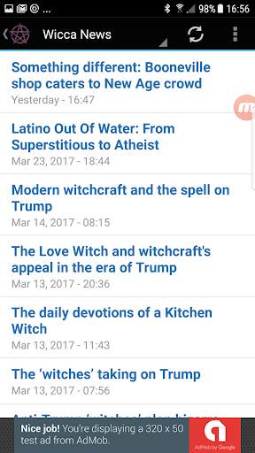 Wicca, Witchcraft & Pagan News screenshot 2