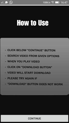 All in One Video Downloader screenshot 1