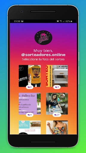 Sorteadores.Online, sorteos para instagram screenshot 2