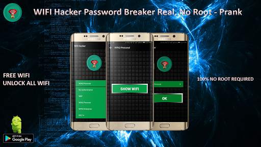 WIFI Hacker Password Breaker Real, No Root - Prank скриншот 1