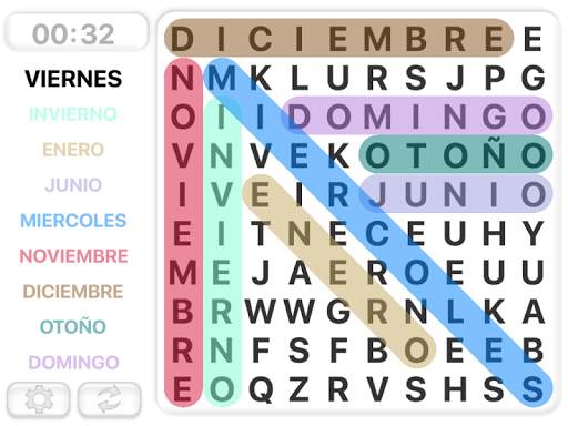 Sopa de Letras en español screenshot 8