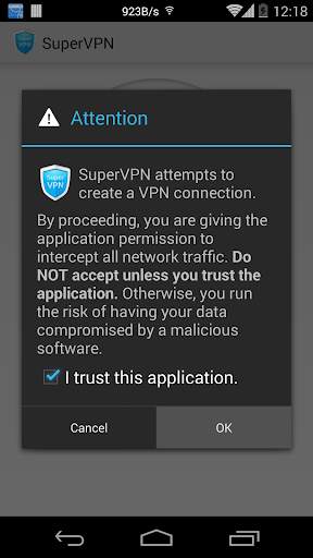 SuperVPN Fast VPN Client screenshot 2