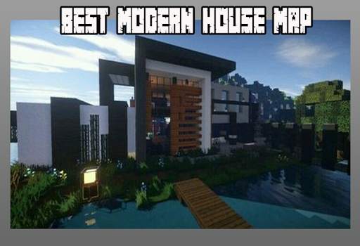 Best Modern House Map For Minecraft PE screenshot 2