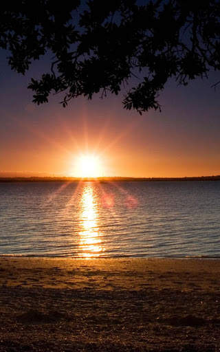 HD Beach Sunset Live Wallpaper screenshot 3