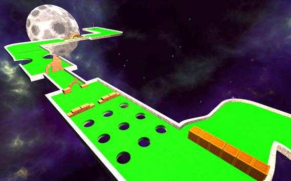 Mini Golf Space Game 3D स्क्रीनशॉट 1