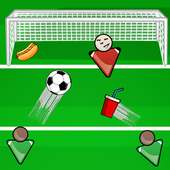 Pertandingan sepak bola kiper logo