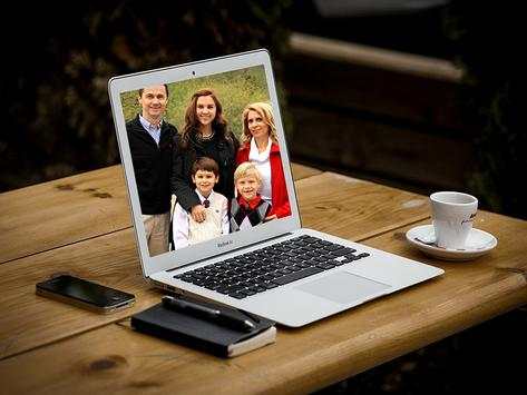 Laptop Photo Frames screenshot 5