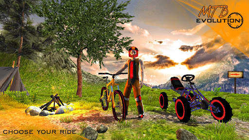 MTB Evolution Riders Sreering Bike Simulator screenshot 1