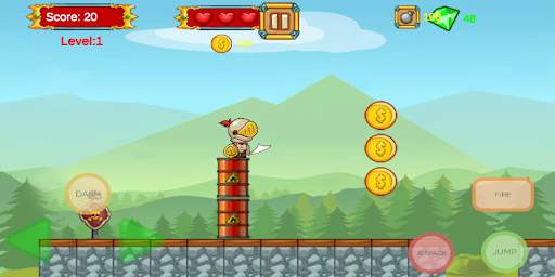 Dunia Super Jack - Permainan Lompat & Lari Percuma screenshot 6