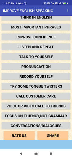 IMPROVE ENGLISH SPEAKING screenshot 2